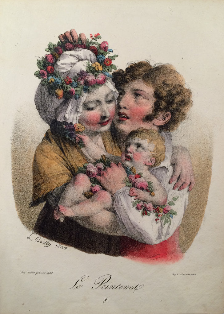 Detail of Spring, 1824 by Anonymous