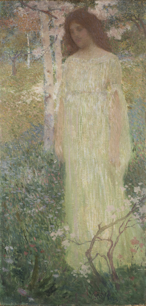 Detail of Spring, 1903 by Anonymous