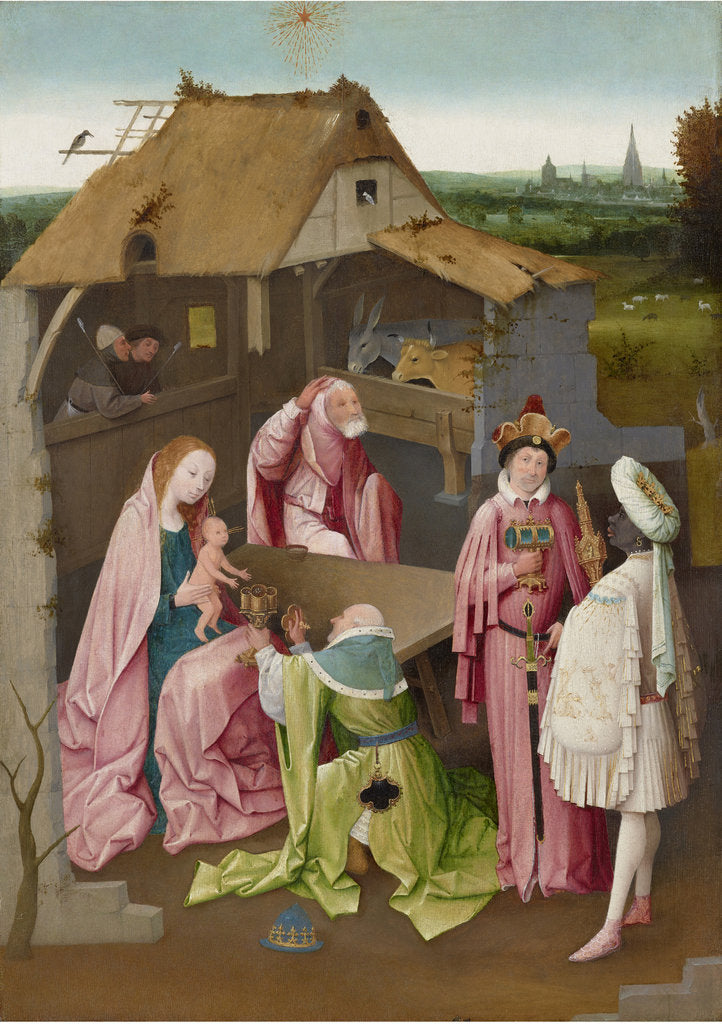 Detail of The Adoration of the Magi, ca 1490-1510 by Anonymous