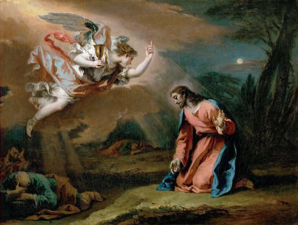 Detail of The Agony in the Garden, ca 1730 by Anonymous