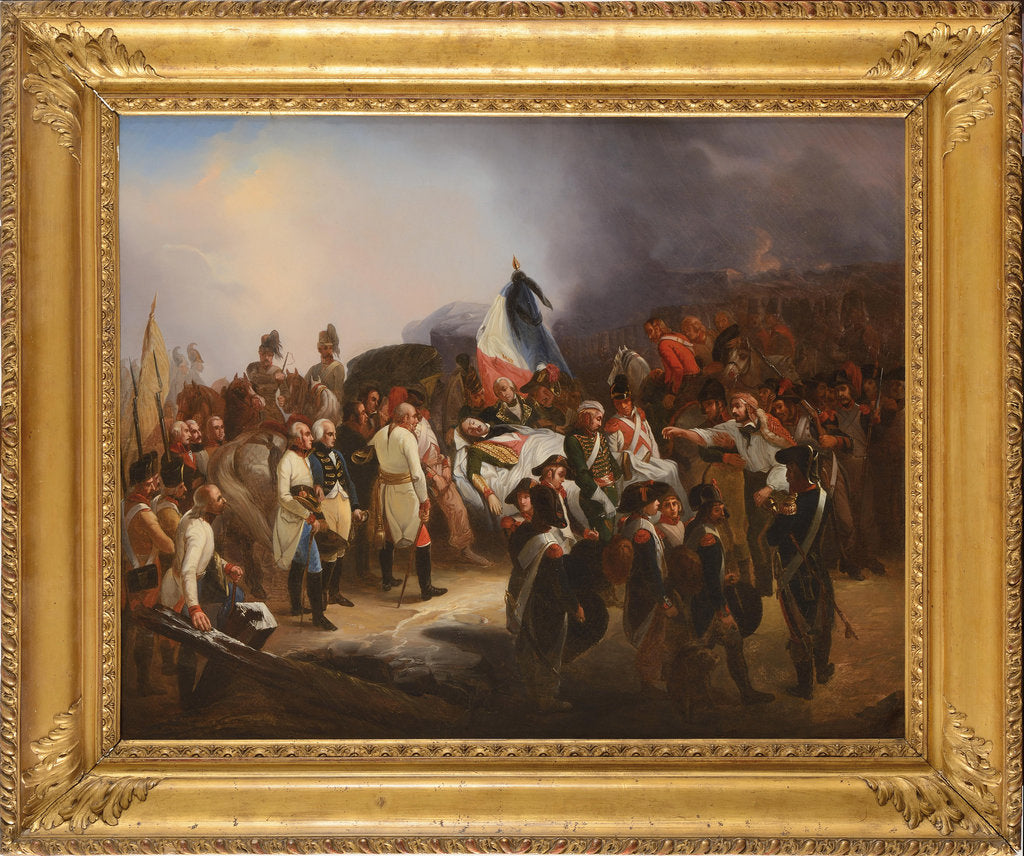 Detail of The death of General Marceau, by Anonymous