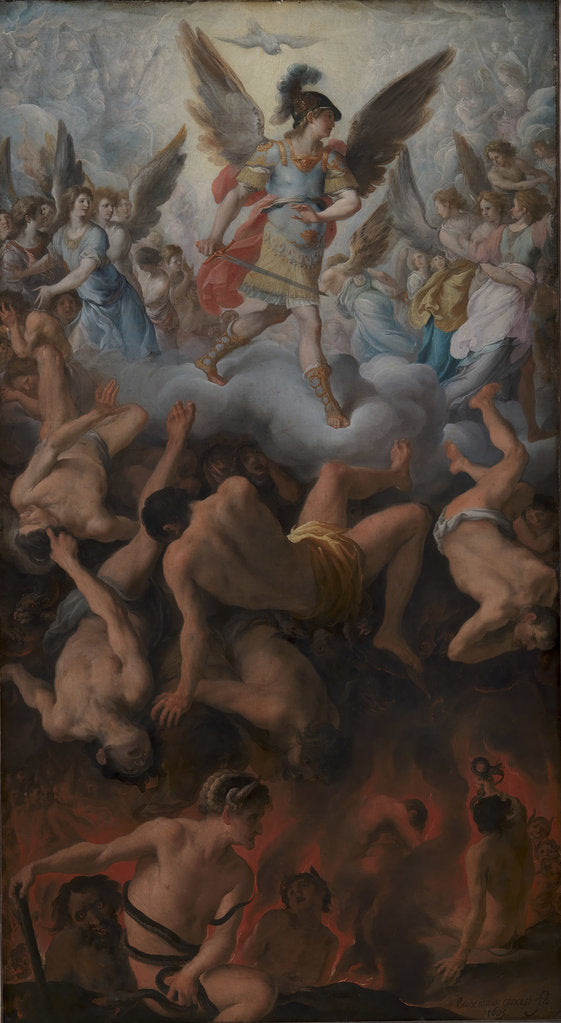 Detail of The Fall of the Rebel Angels, 1605 by Anonymous