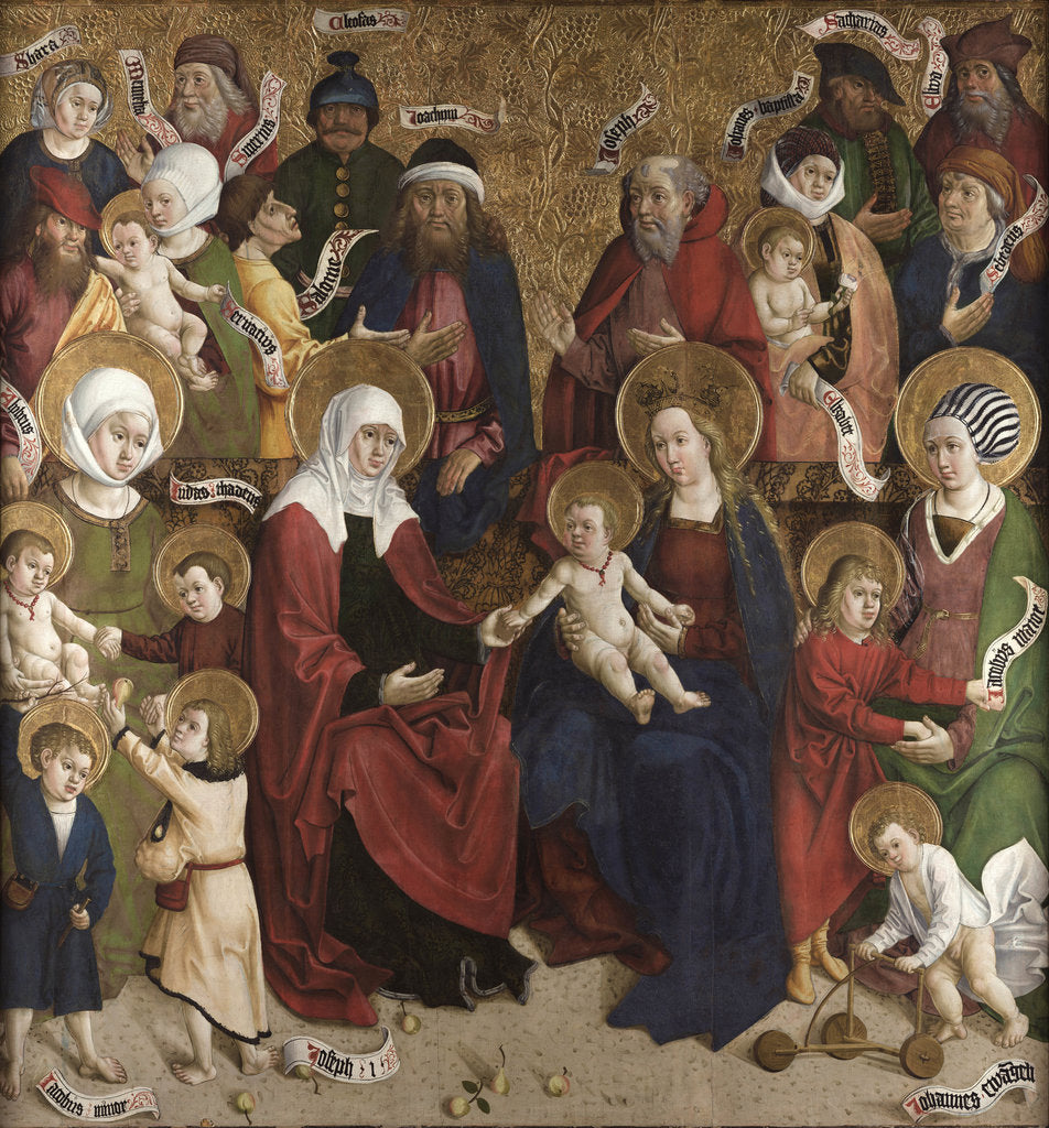 Detail of The Holy Kinship, 1510 by Anonymous
