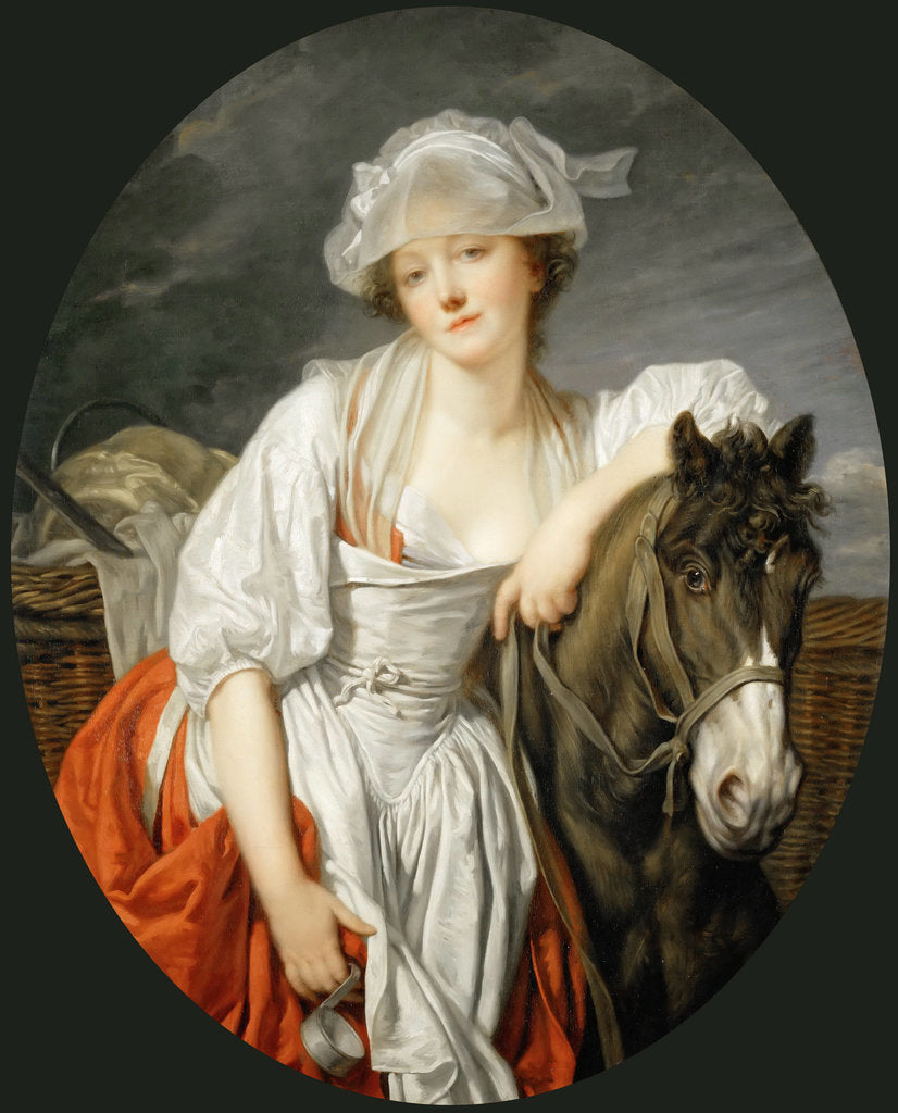 Detail of The Milkmaid, before 1783 by Anonymous
