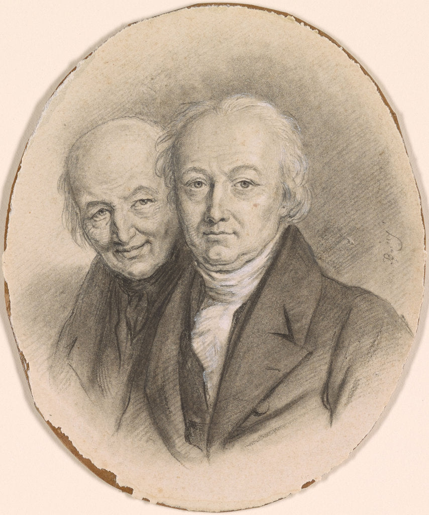 Detail of The Montgolfier Brothers, Mid of 1790s by Anonymous