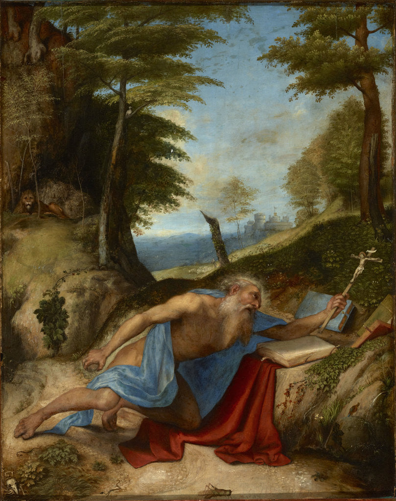 Detail of The Penitent Saint Jerome, c. 1513 by Anonymous