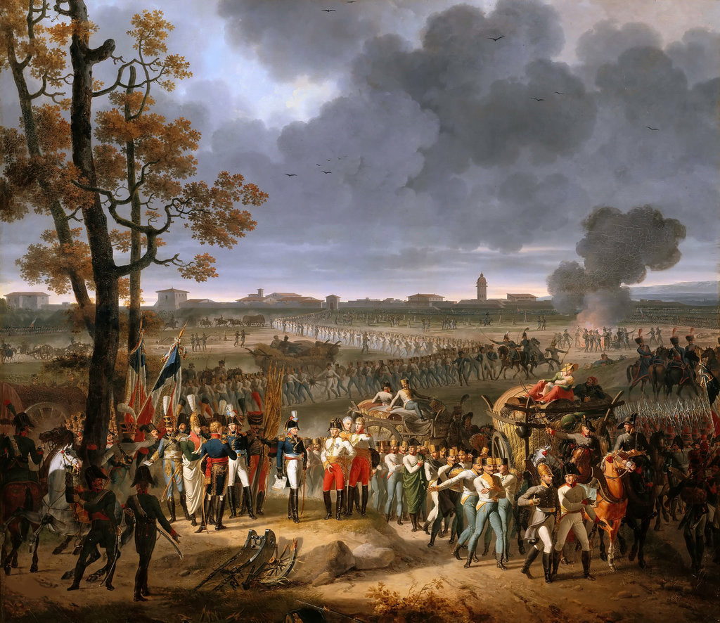 Detail of The Siege of Mantua. Wurmser surrendered to Jean Sérurier, February 2, 1797, 1812 by Anonymous