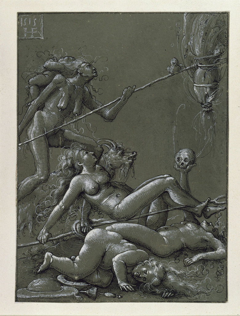 Detail of The Witches Sabbath, 1515 by Anonymous