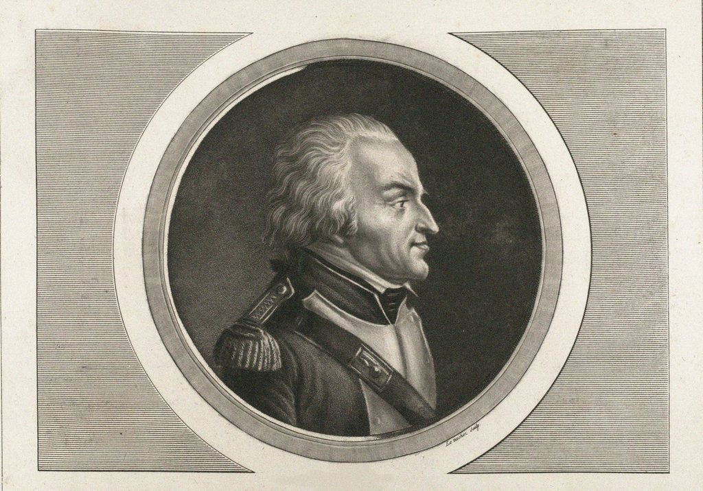Detail of Théophile Corret de La Tour dAuvergne, 1800s by Anonymous