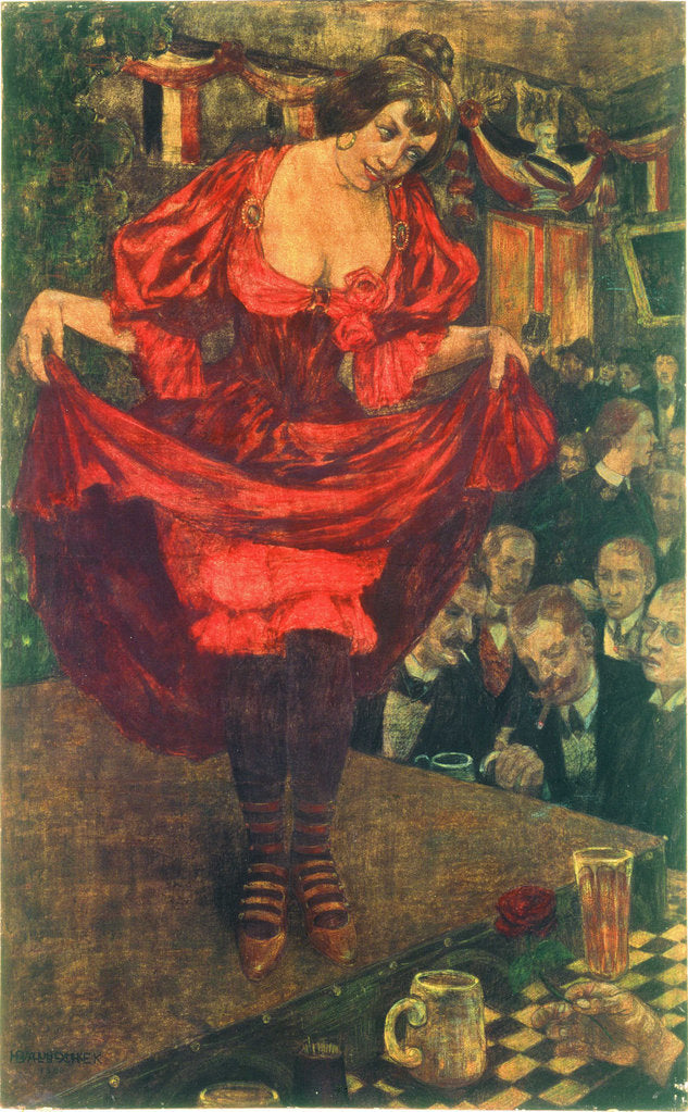 Detail of Tingeltangel, 1900 by Anonymous