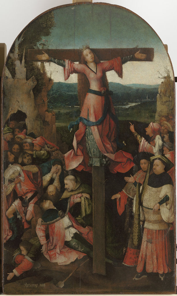 Detail of Triptych of the Martyrdom of Saint Liberata (central panel), c. 1500 by Anonymous