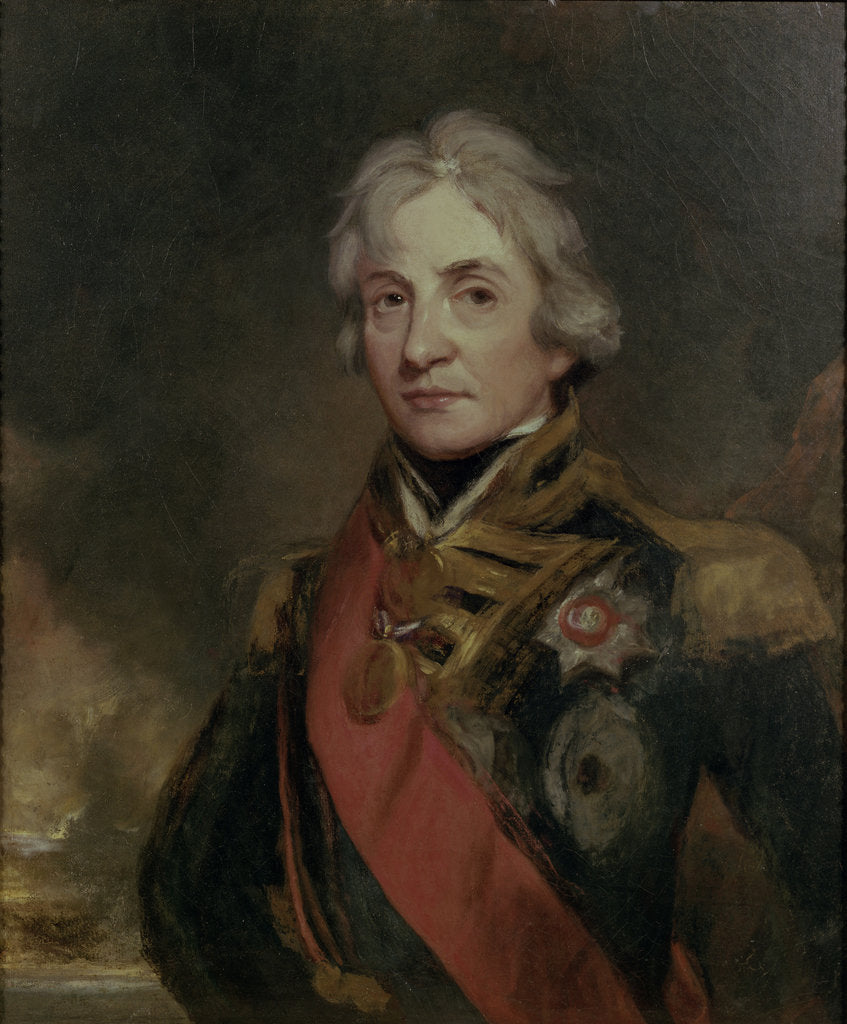 Detail of Vice-Admiral Horatio Nelson, 1802 by Anonymous