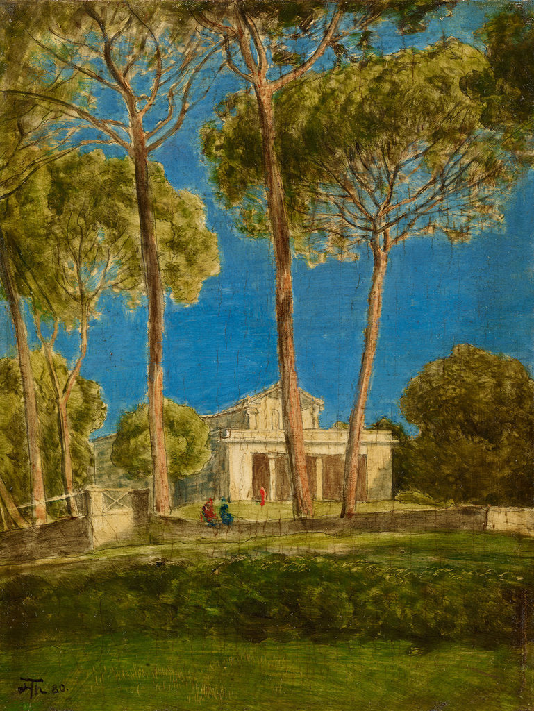 Detail of Villa Borghese, 1880 by Anonymous
