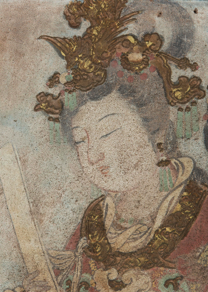 Detail of Wu Zetian (625-705), Empress of China, 7th-8th century by Anonymous