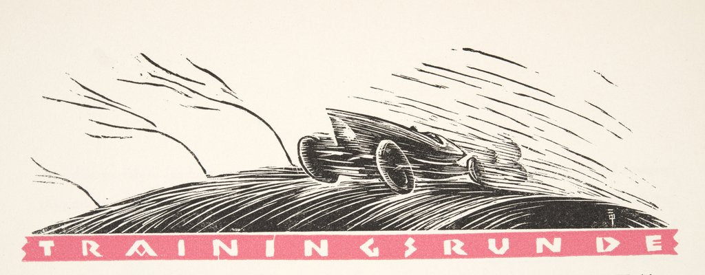 Detail of Illustration from Styl, pub. 1922 by Anonymous