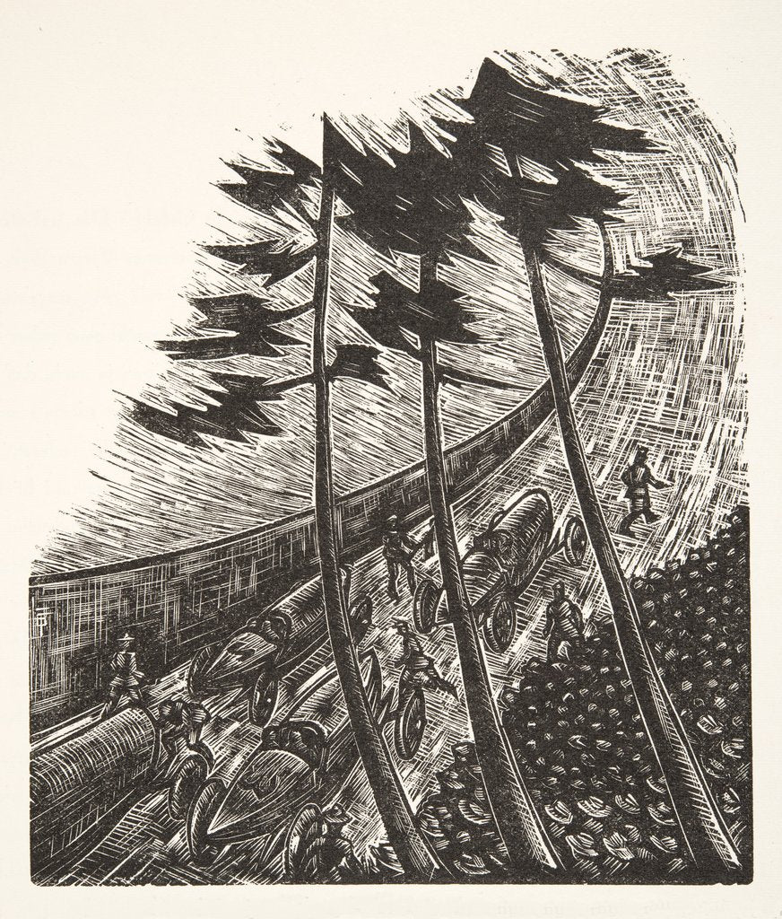 Detail of Illustration from Styl, pub. 1922 by Anonymous