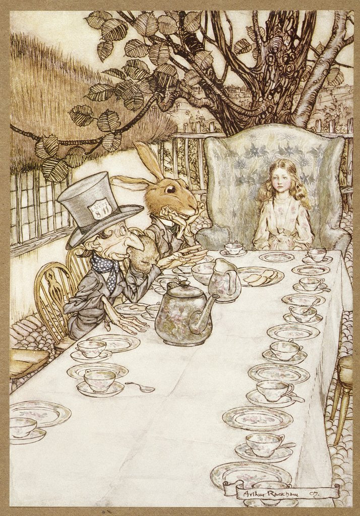 Detail of A Mad Tea Party, 1907 by Anonymous
