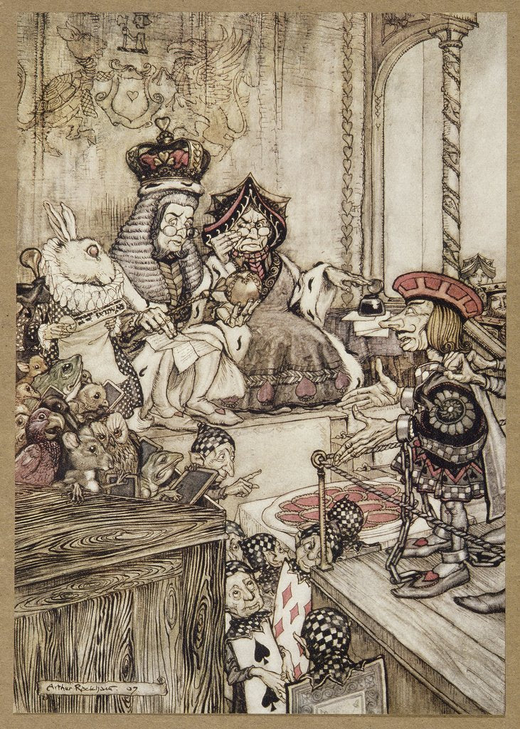 Detail of Who Stole the tarts? by Anonymous