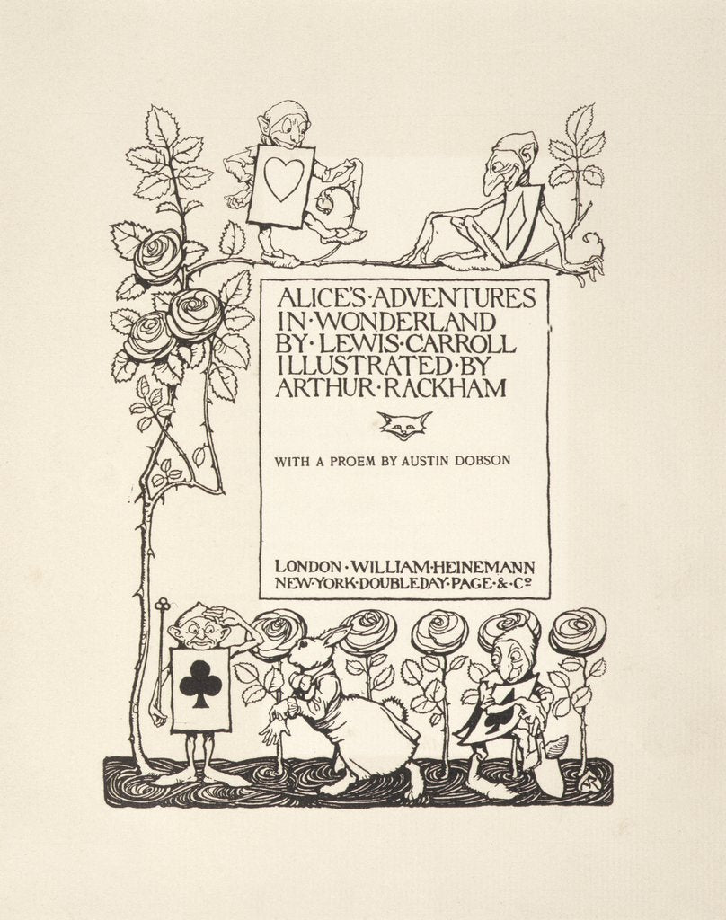 Detail of Title Page by Anonymous