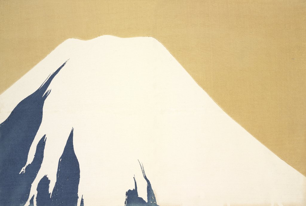 Detail of Mount Fuji by Anonymous