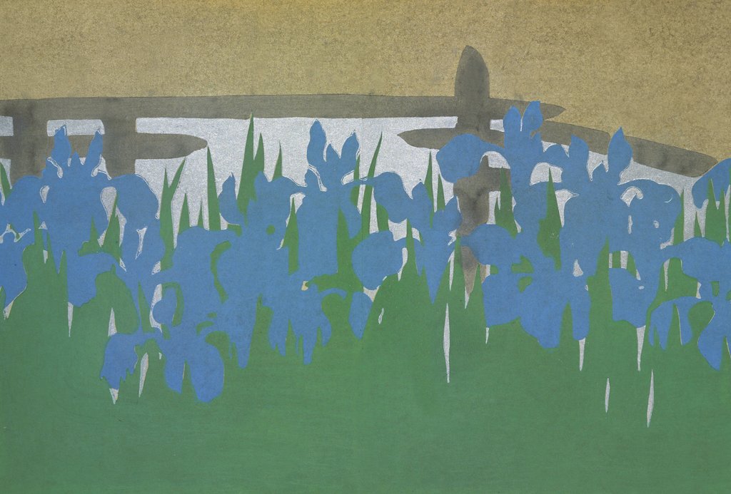 Detail of Yatsu-Hashi by Anonymous