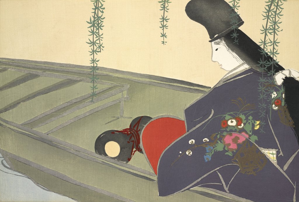 Detail of Asazuma-bune by Anonymous