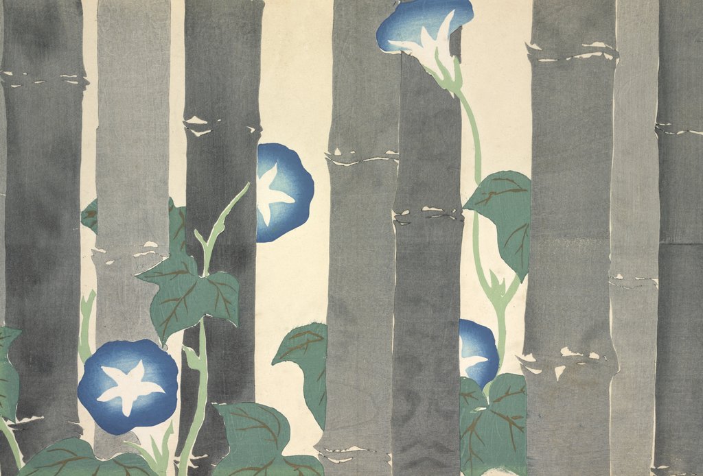 Detail of Asagao by Anonymous
