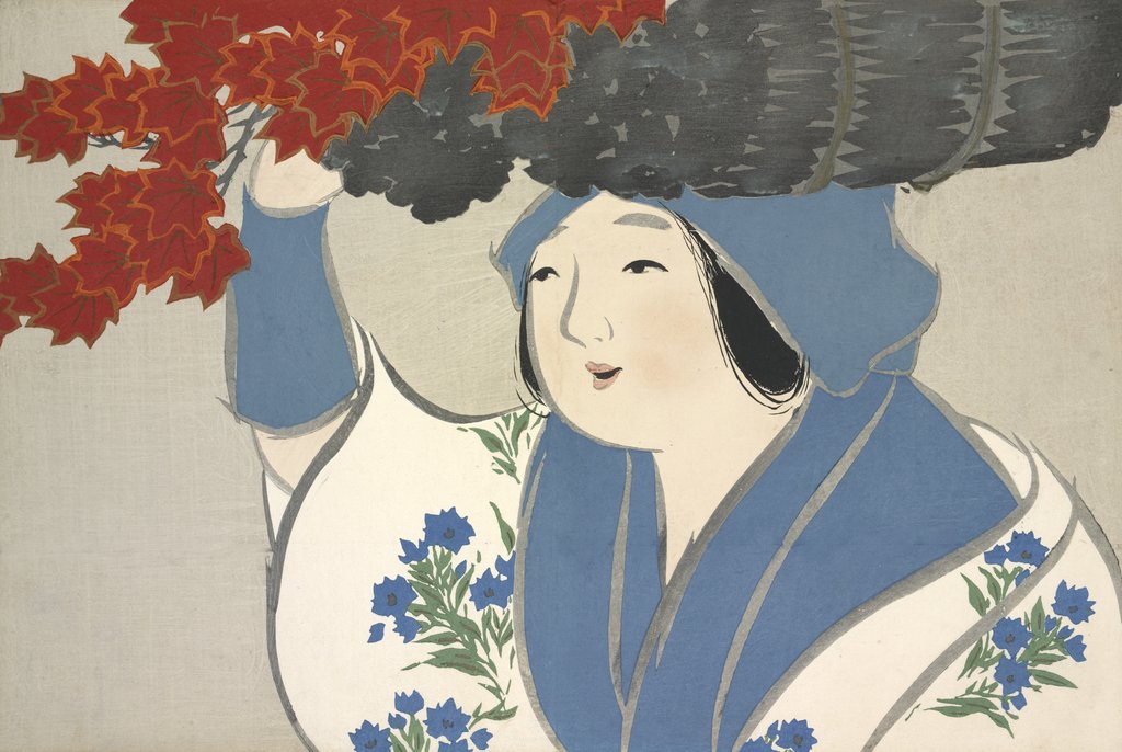 Detail of Kuroki Uri by Anonymous
