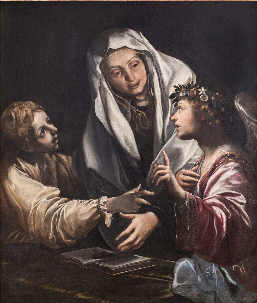 Detail of The Vision of Saint Frances of Rome by Anonymous