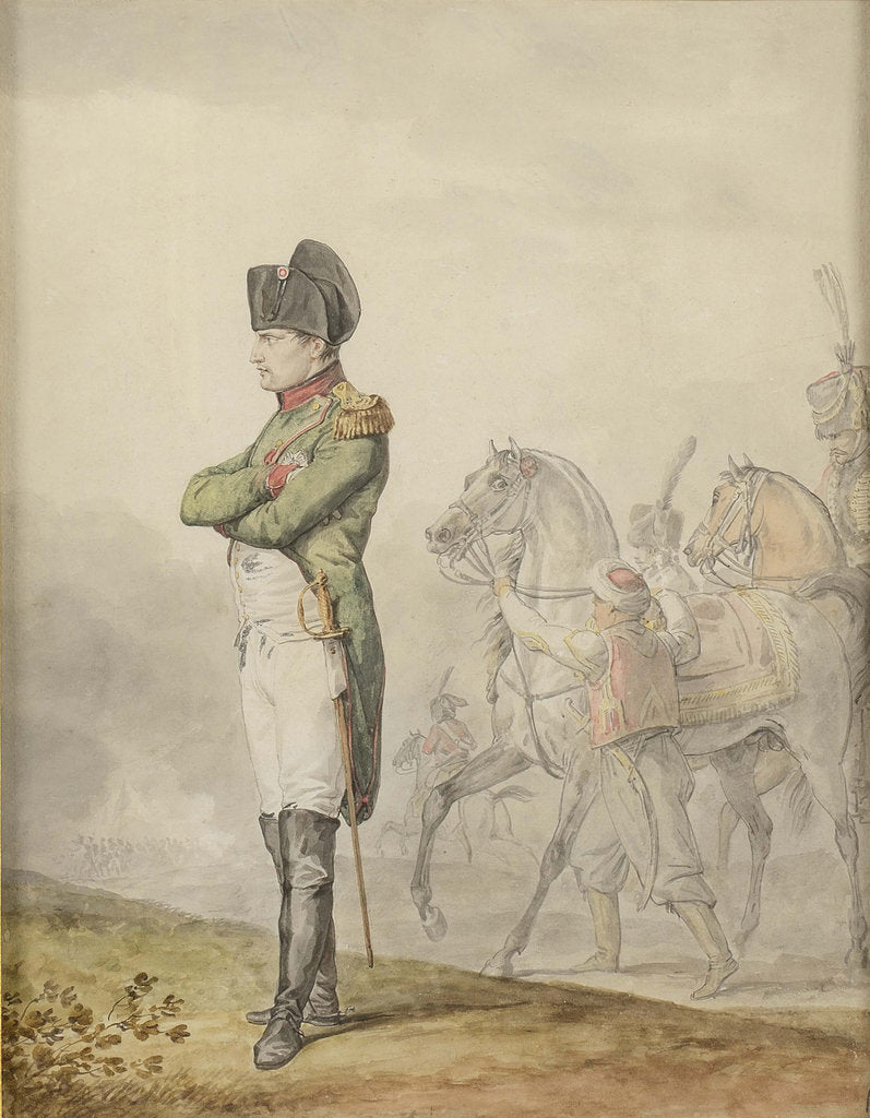 Detail of Napoleon at Austerlitz by Anonymous