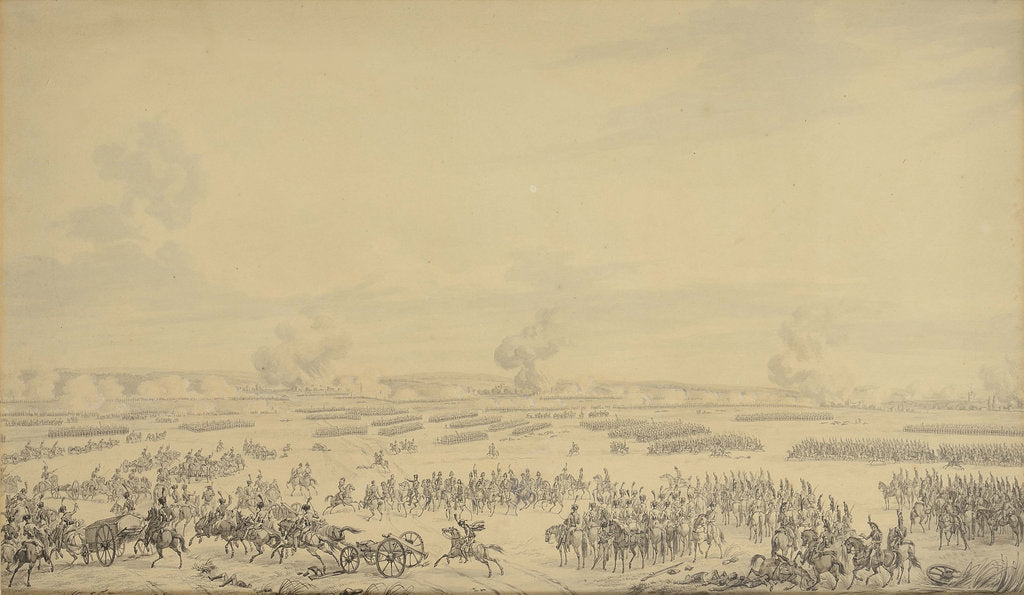 Detail of The Battle of Wagram by Anonymous