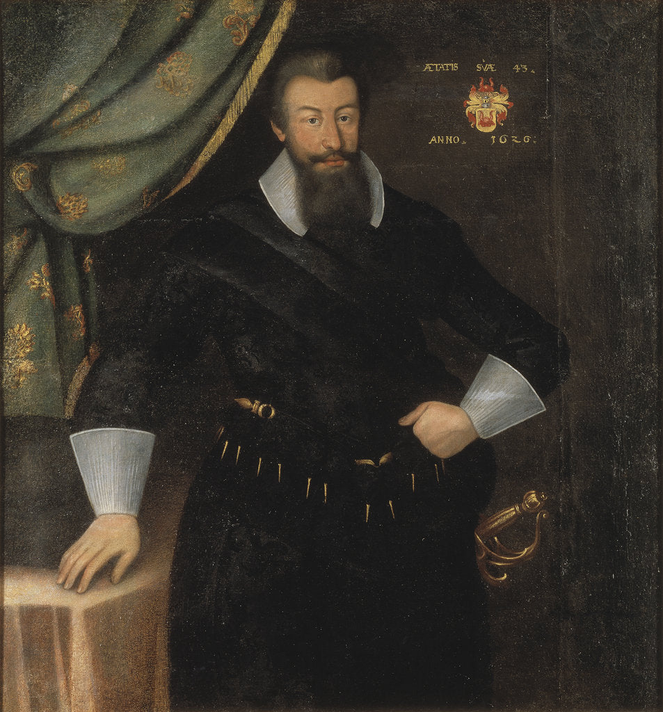 Detail of Portrait of Count Axel Oxenstierna, 1626 by Anonymous
