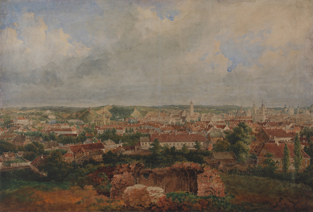 Detail of View of Vilna, 1840s by Anonymous