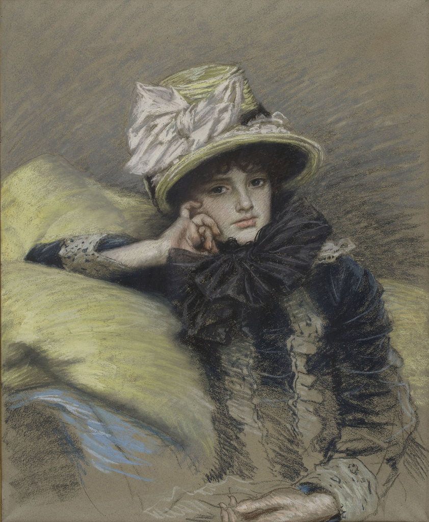Detail of Berthe, ca. 1883 by Anonymous