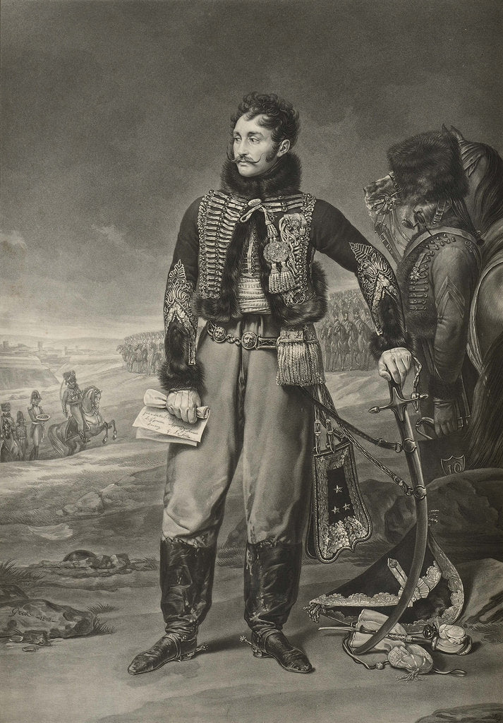 Detail of General François-Joseph Lefebvre, ca 1808 by Anonymous