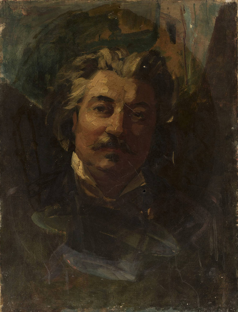 Detail of Portrait of Cyprian Godebski by Anonymous