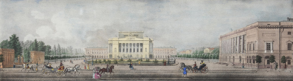 Detail of The Alexandrinsky Theatre by Anonymous