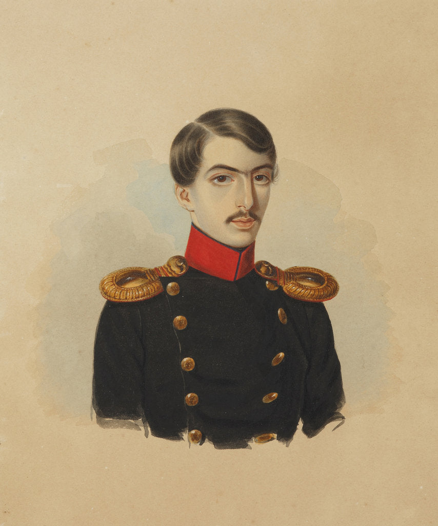Detail of Count Andrey Pavlovich Shuvalov, 1838-1839 by Anonymous