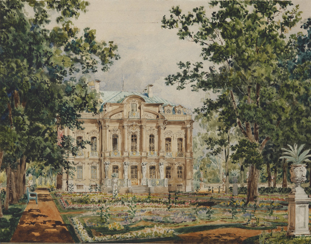 Own Dacha of Emperor Alexander II in Peterhof , 1850s by Anonymous