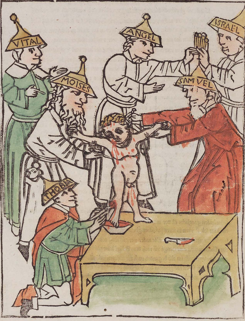 Detail of Simon of Trent by Anonymous