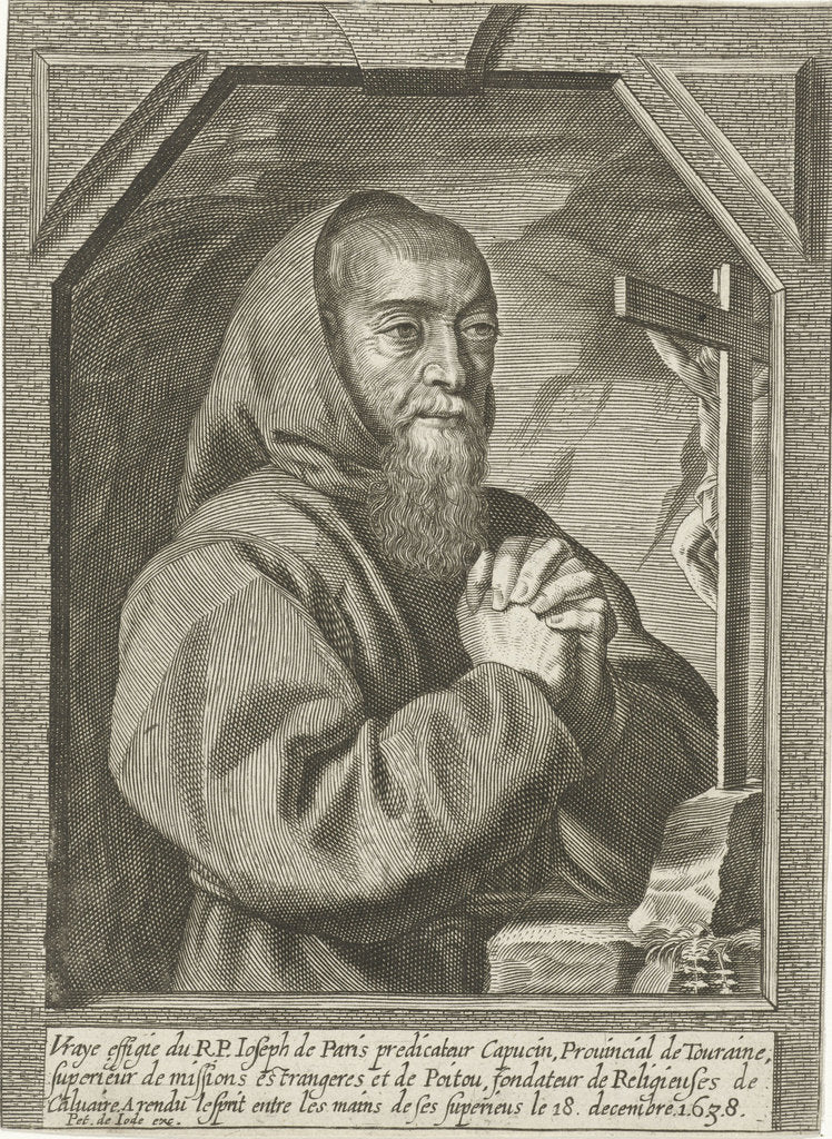Detail of François Leclerc du Tremblay, c.1630 by Anonymous