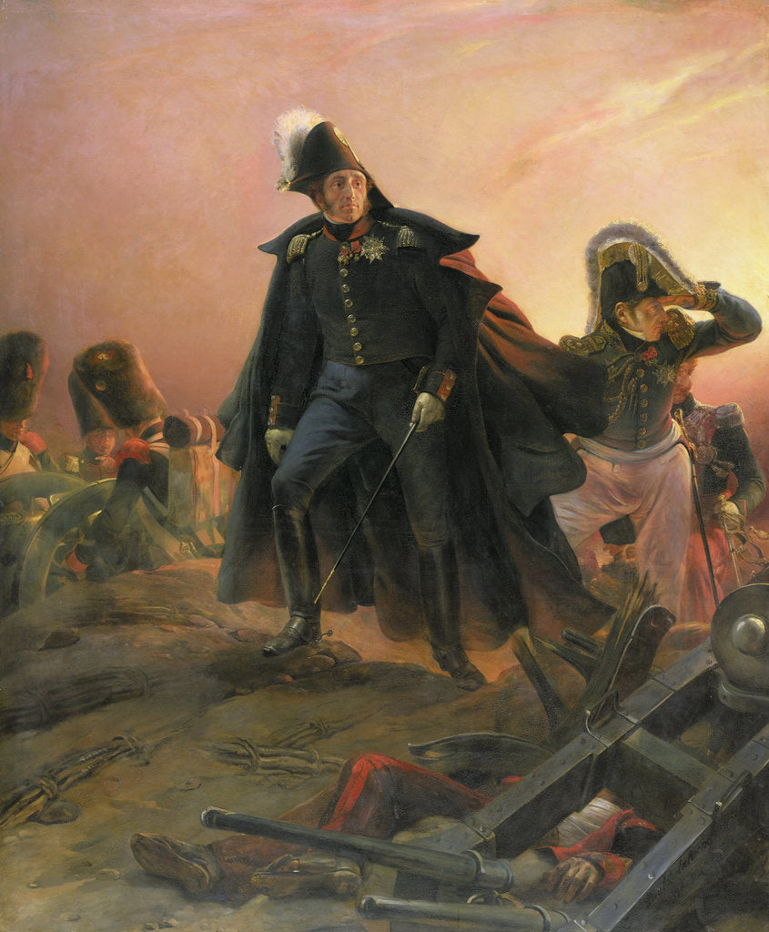 Detail of Duke of Angoulême in the Battle of Trocadero on 31 August 1823, 1828 by Anonymous