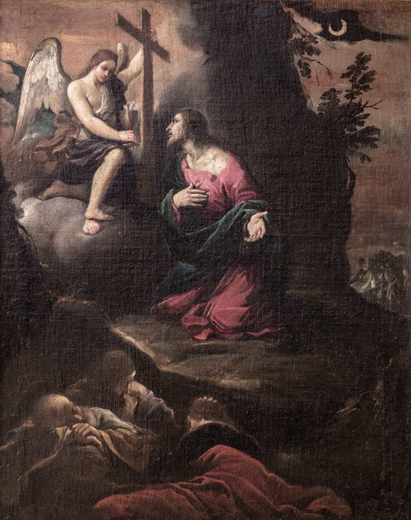 Detail of The Agony in the Garden by Anonymous