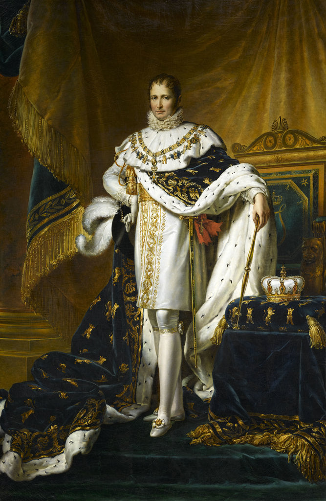 Detail of Portrait of King Joseph I of Spain, ca 1808 by Anonymous