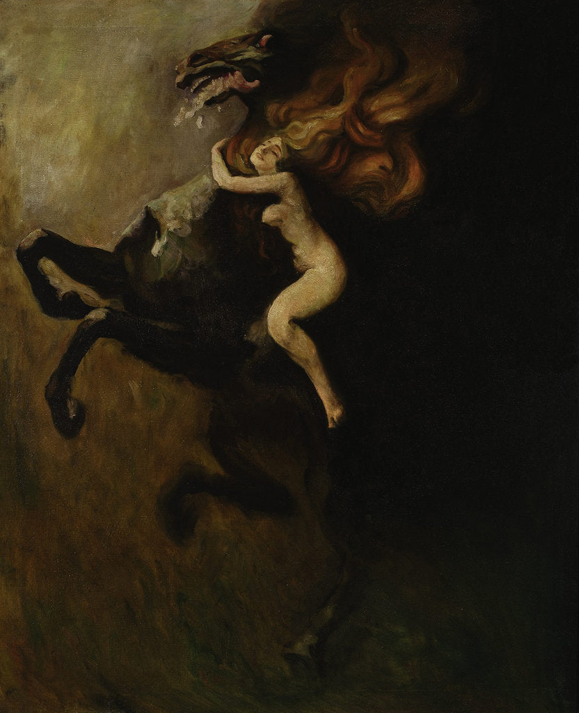 Detail of The sin, 1893 by Anonymous