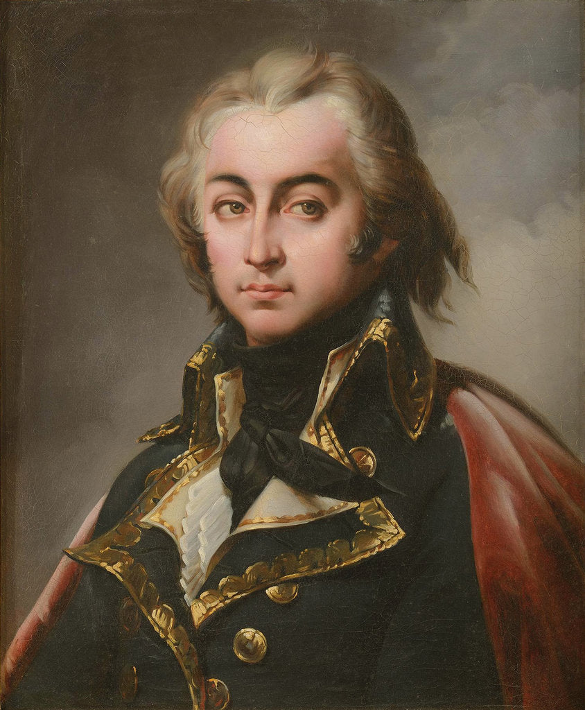 Detail of Jean-Baptiste Cyrus de Timbrune de Thiembronne, Comte de Valence by Anonymous