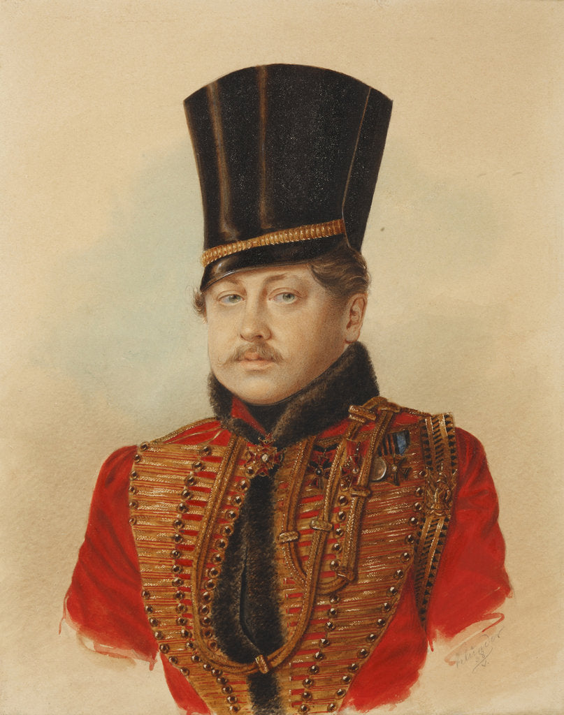 Detail of Pavel Dmitrievich Solomirsky, 1838 by Anonymous