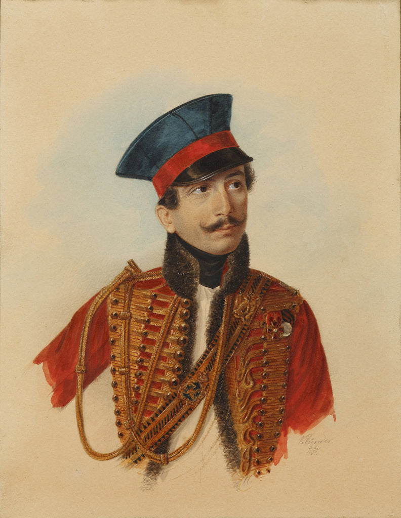 Detail of Yegor Ivanovich Shevich, 1838 by Anonymous