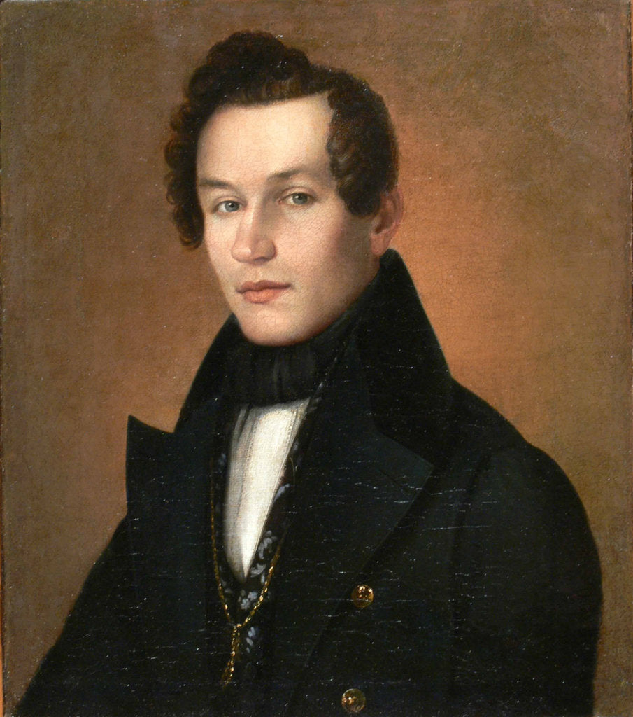 Detail of Portrait of the Actor Ivan Ivanovich Sosnitsky by Anonymous