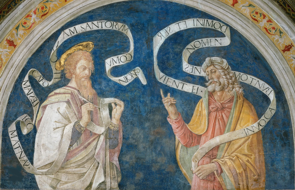 Detail of Thomas the Apostle and the Prophet Daniel, 1492-1495 by Anonymous